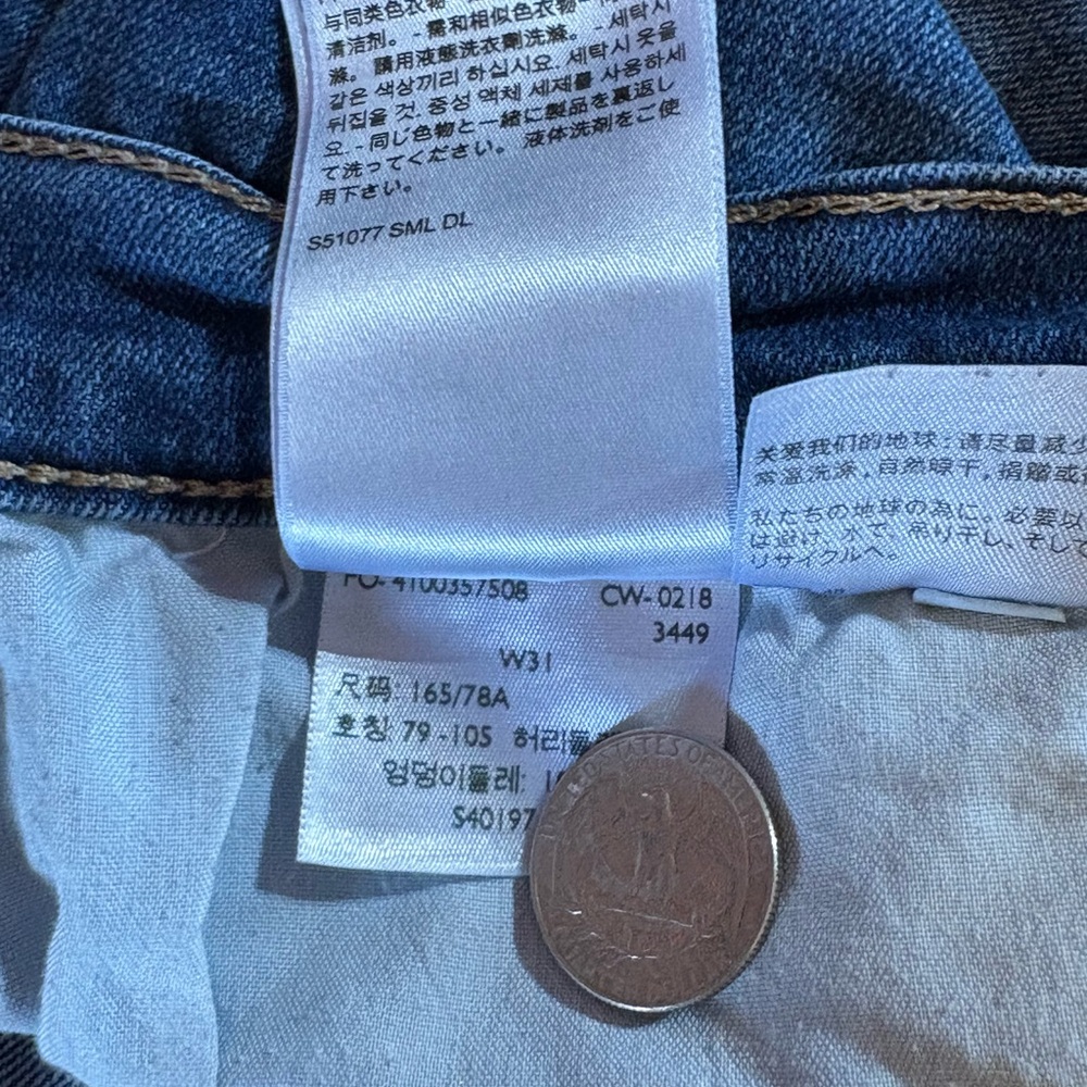 Levi’s Denim Blue Women's Shorts - Picture 4 of 4